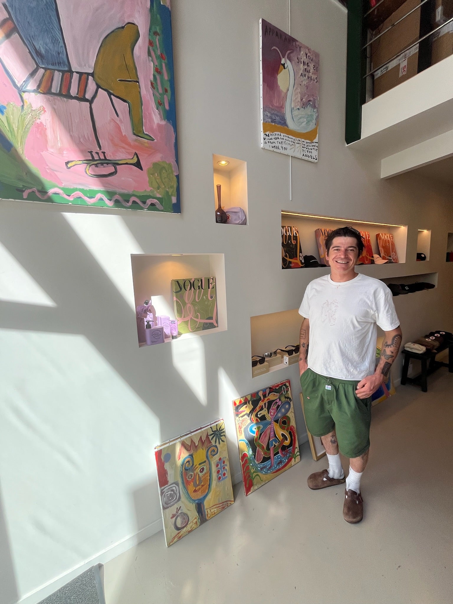 October 9: Arthur Longo expo opening