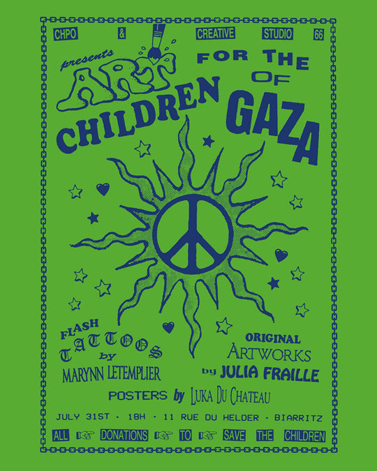 September 30th: Art for Gaza