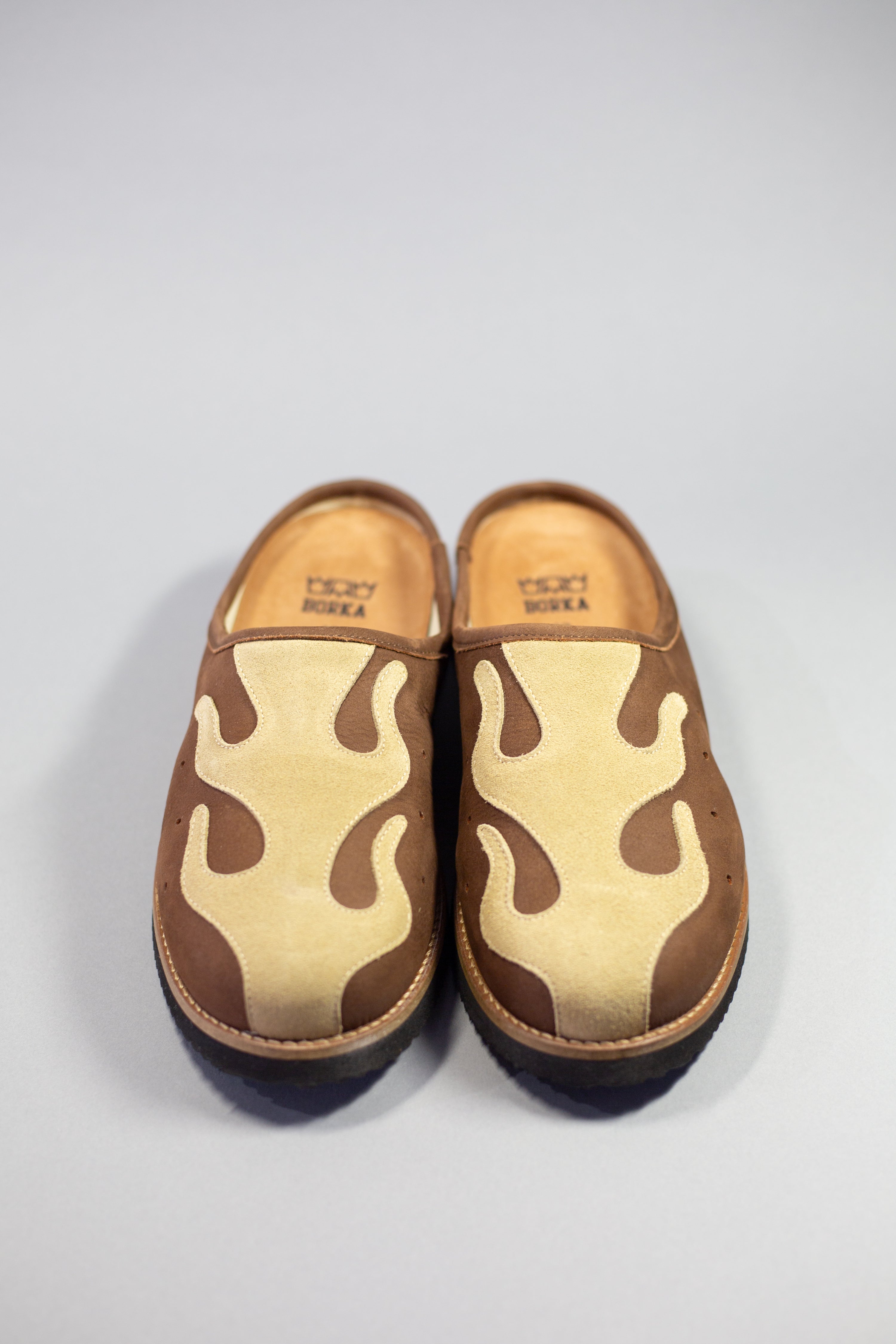 Mules brown/sand