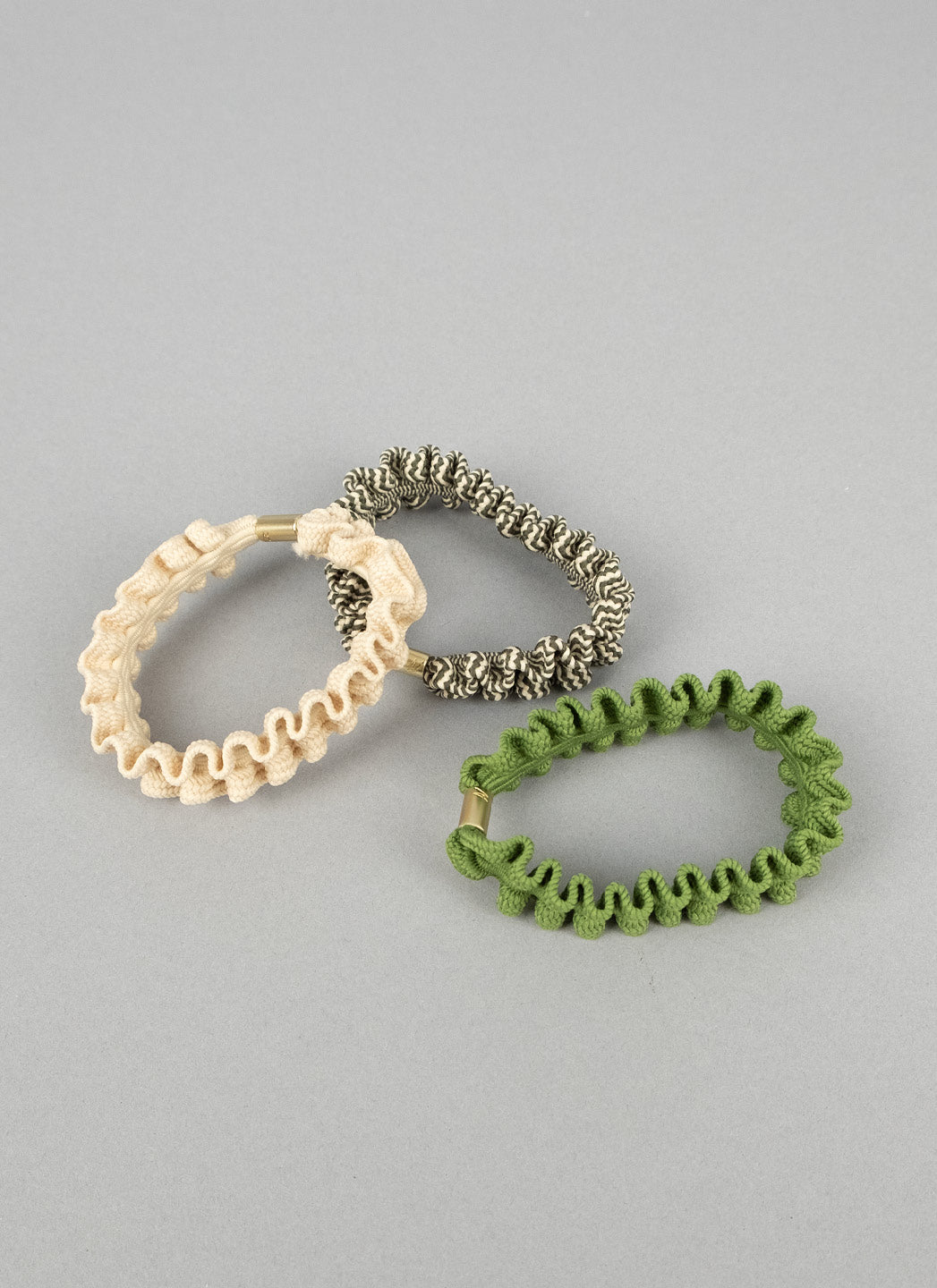 Supersnodden hair twist green/beige