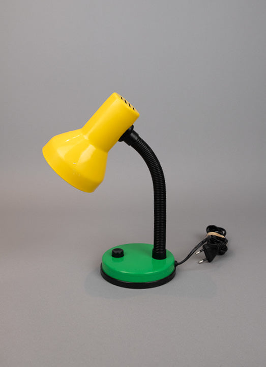 70's IKEA desk lamp yellow/green