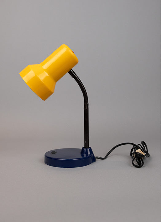 70's IKEA desk lamp yellow/blue