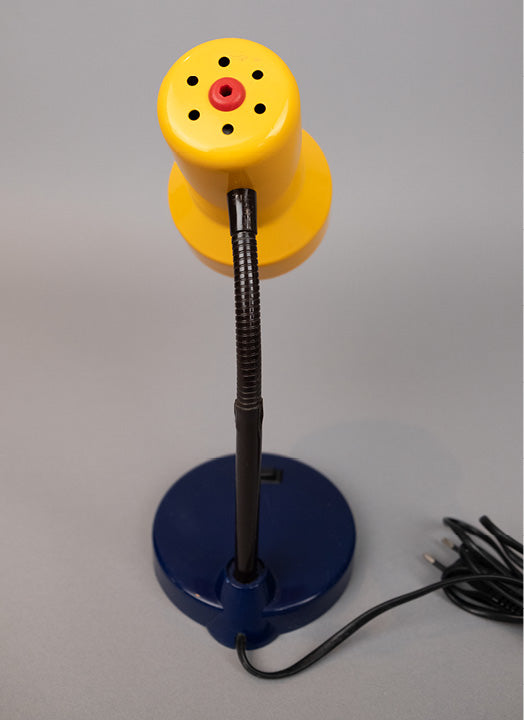 70's IKEA desk lamp yellow/blue