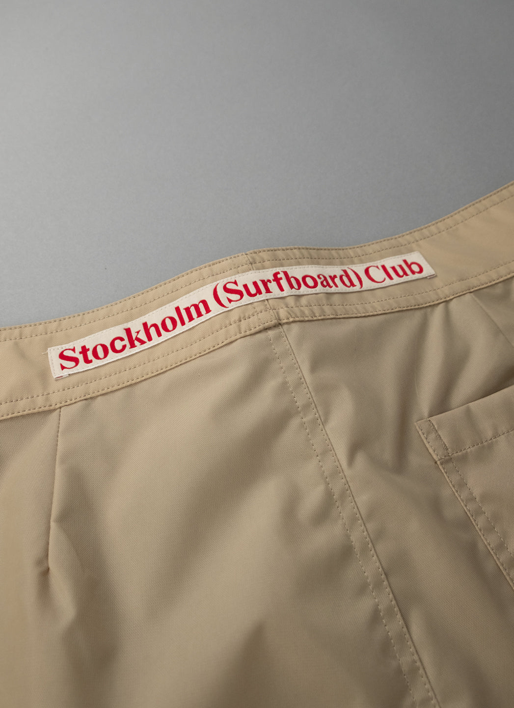 Ripstop board short beige