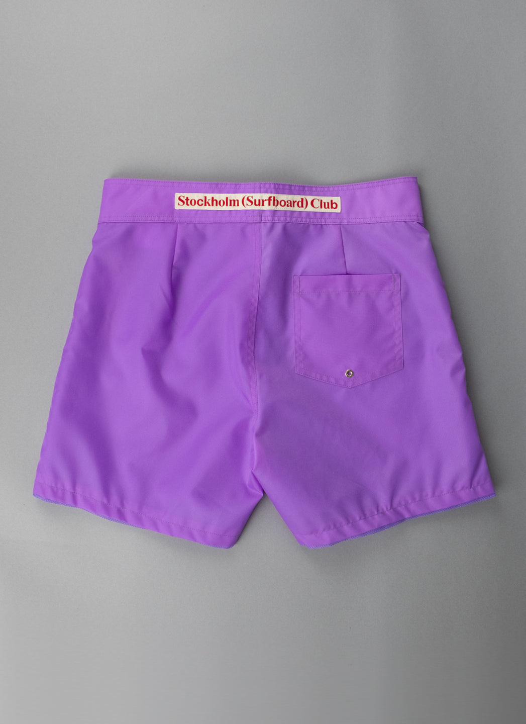 Ripstop board short purple