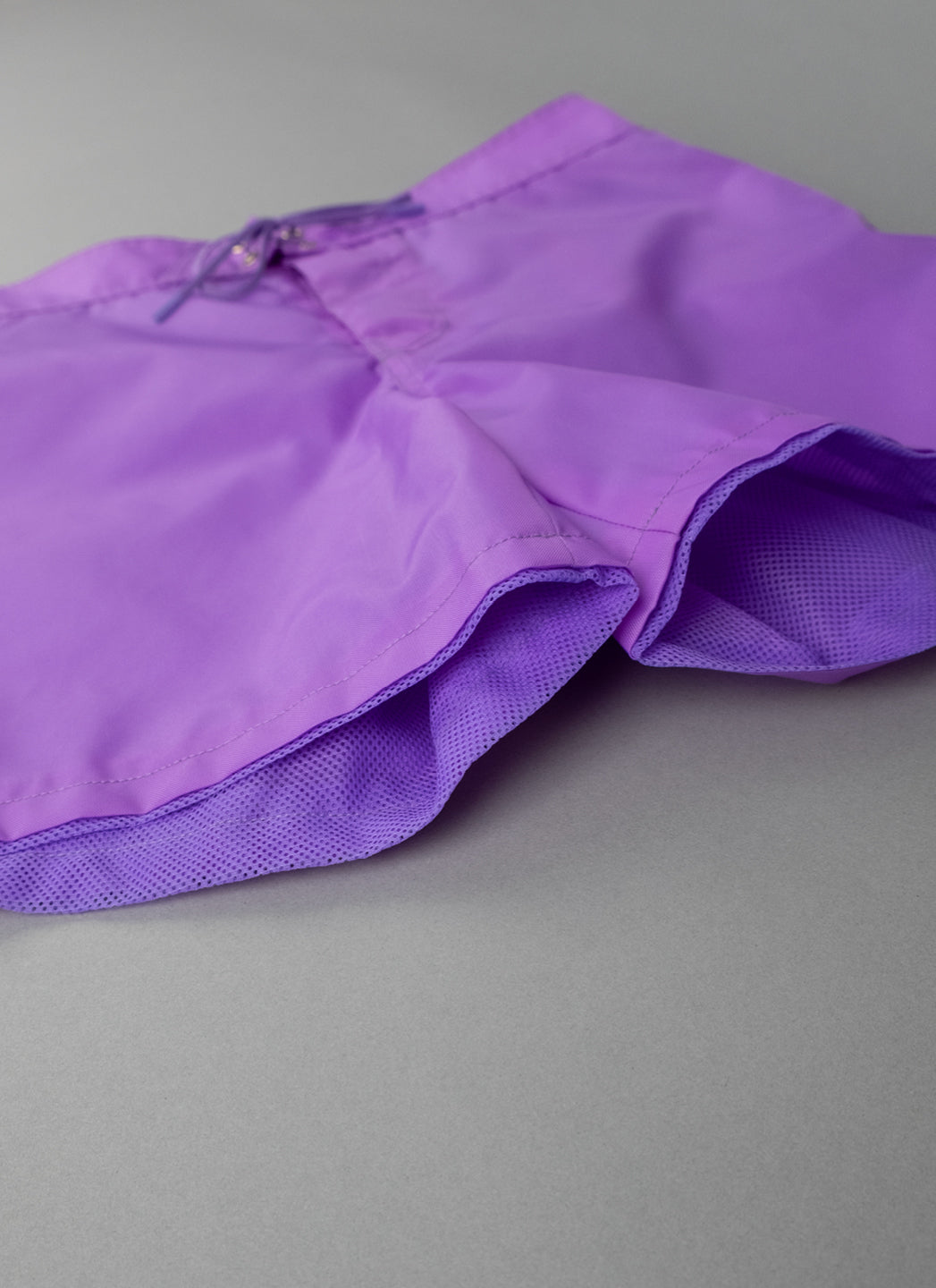 Ripstop board short purple