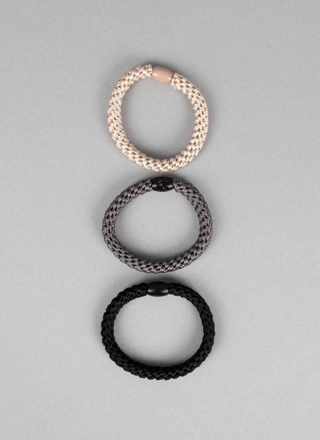 Supersnodden hair twist black/grey