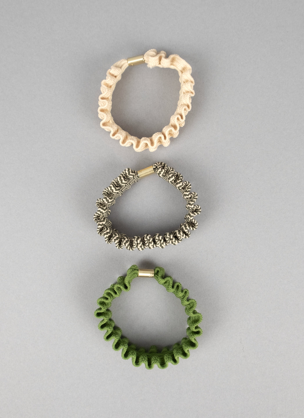 Supersnodden hair twist green/beige